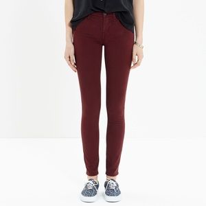 MADEWELL // skinny skinny mid rise size 27